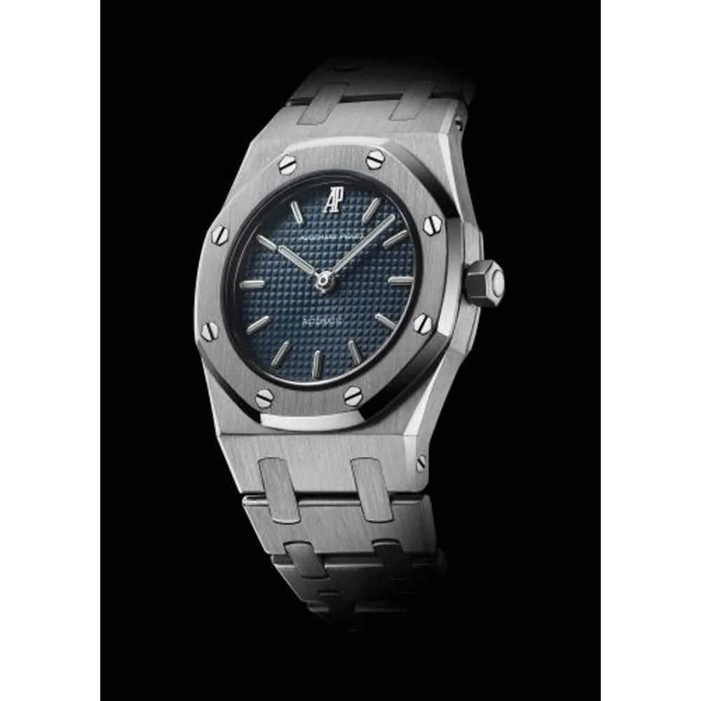 Audemars Piguet Royal Oak Automatic 29 Hour - Minute Stainless Steel / Blue