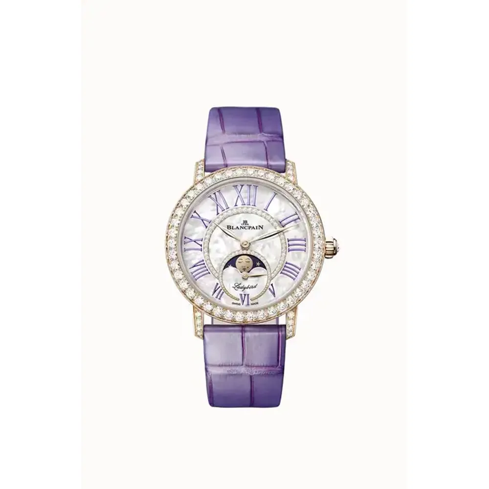 Blancpain Ladybird Colors Phases de Lune, Caliber 1163L