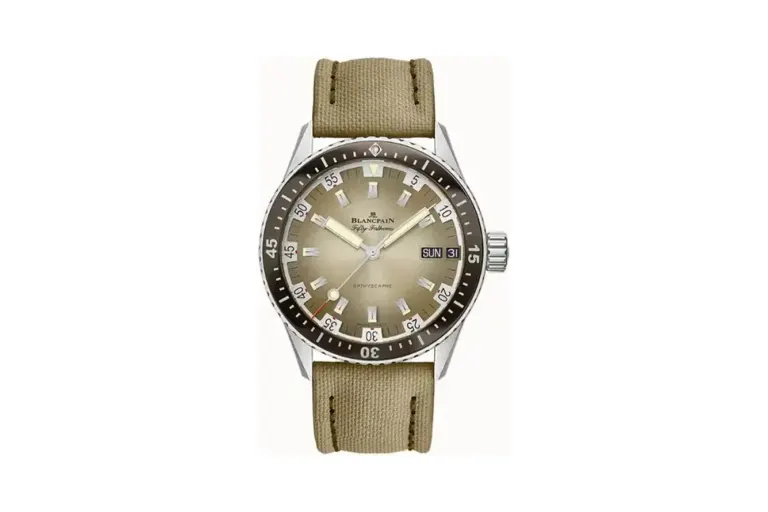 Blancpain Fifty Fathoms Bathyscaphe Day Date Desert Edition