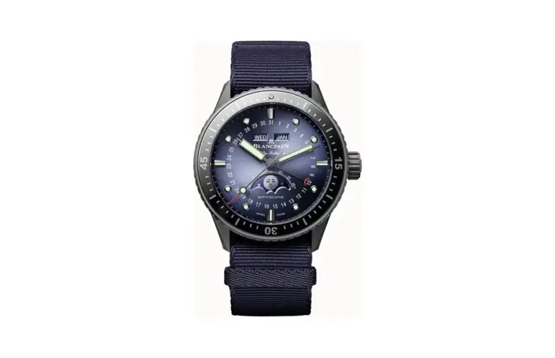 Blancpain Fifty Fathoms Bathyscaphe Quantième Complet Phases de Lune, Caliber 6654.P.4