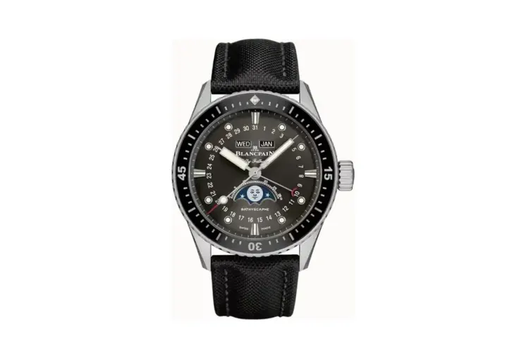 Blancpain Fifty Fathoms Bathyscaphe Quantième Complet Phases de Lune, Caliber 6654.P.4