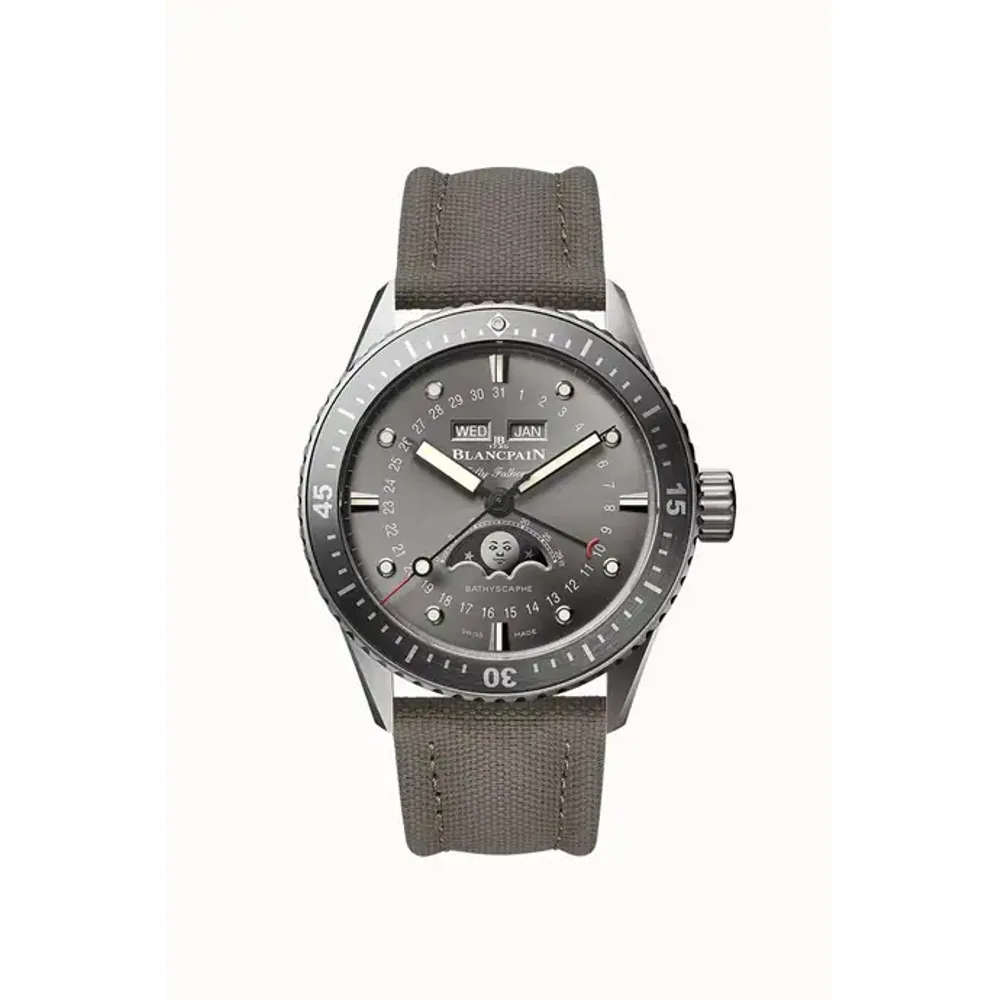 Blancpain Fifty Fathoms Bathyscaphe Quantième Complet Phases de Lune, Caliber 6654.P.4