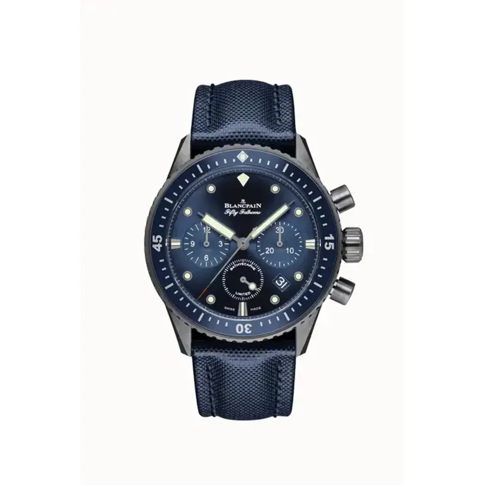 Blancpain Fifty Fathoms Bathyscaphe Chronographe Flyback Ocean Commitment I