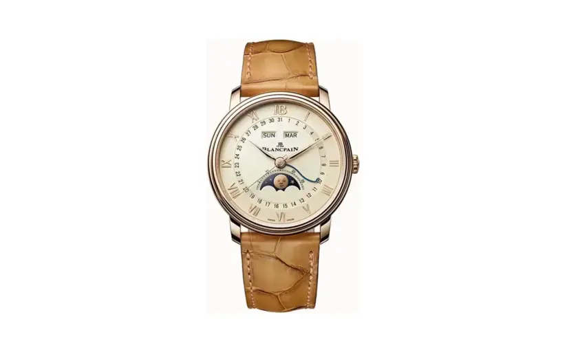 Blancpain Villeret Quantième Complet, Caliber 6654.4