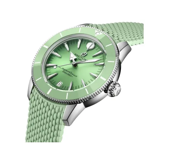 Breitling Superocean Heritage Automatic 36, Stainless steel · 36 mm · Green