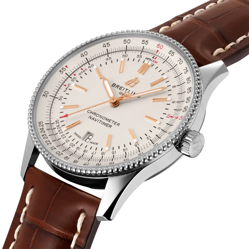 Breitling Navitimer Automatic 41, Stainless steel · 41 mm · Cream