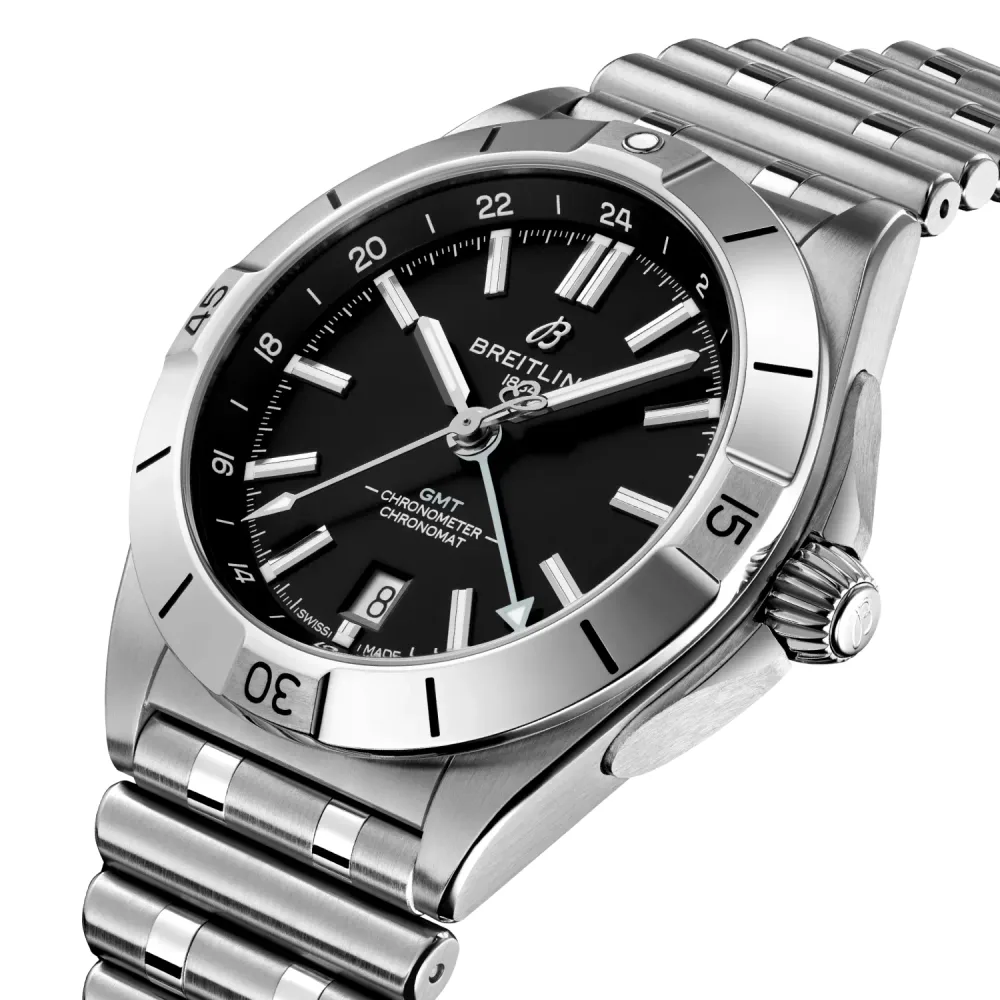 Breitling Chronomat Automatic GMT 40 NFL Las Vegas Raiders Edition