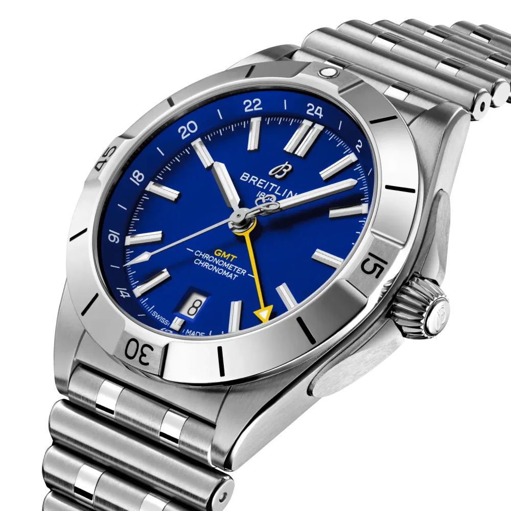 Breitling Chronomat Automatic GMT 40 NFL Los Angeles Rams Edition