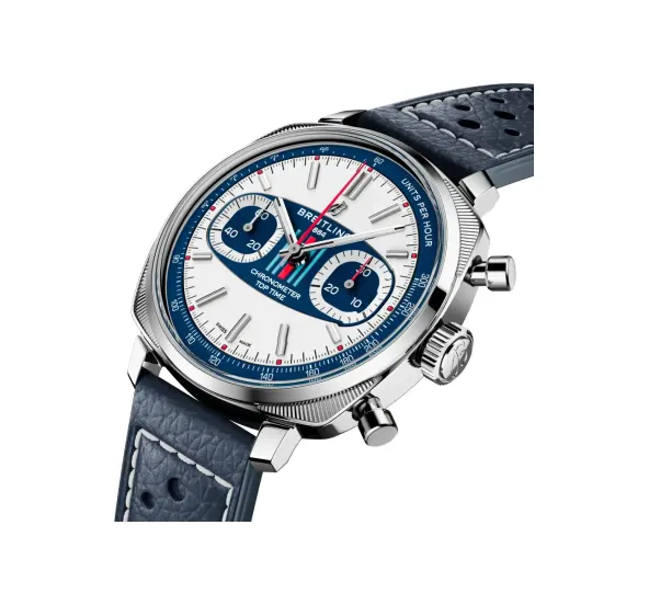 Breitling Top Time B01 Racing, Stainless steel · 38 mm · White