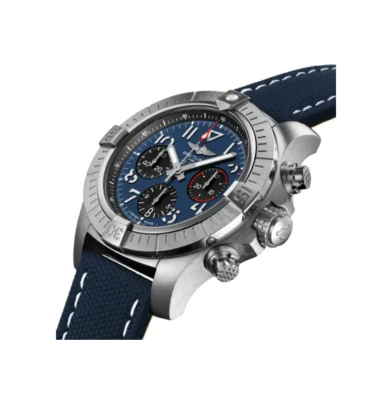 Breitling Avenger B01 Chronograph 45, Stainless steel · 45 mm · Blue