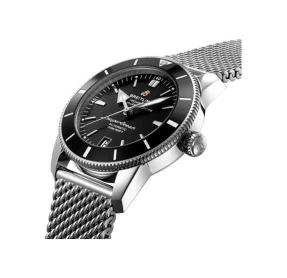Breitling Superocean Heritage B20 Automatic 42, Stainless steel · 42 mm · Black