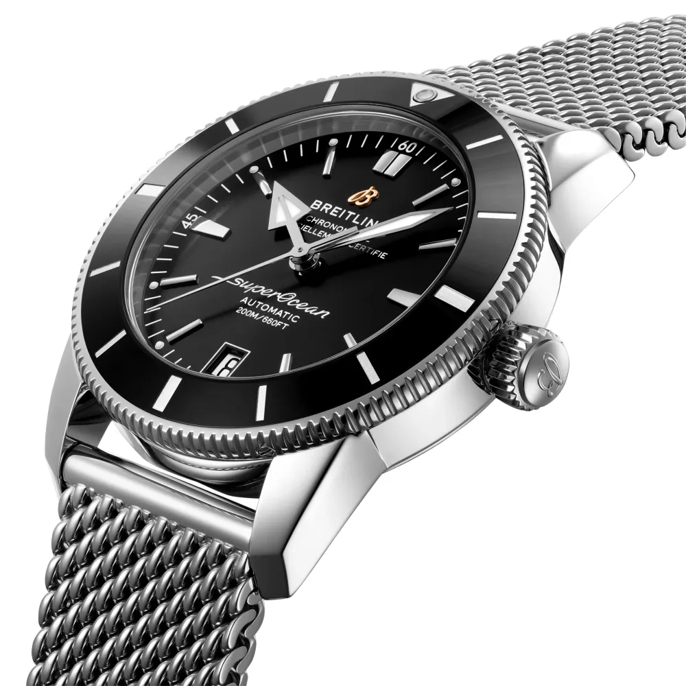 Breitling Superocean Heritage B20 Automatic 42, Stainless steel · 42 mm · Black