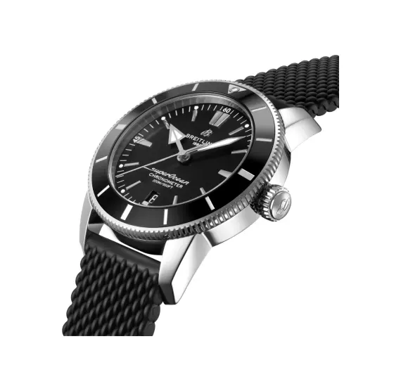 Breitling Superocean Heritage B20 Automatic 44, Stainless steel · 44 mm · Black