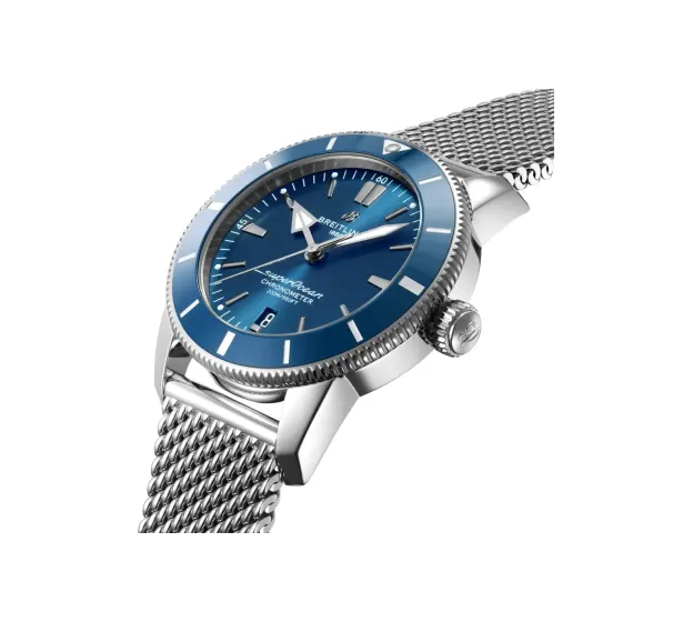 Breitling Superocean Heritage B20 Automatic 44, Stainless steel · 44 mm · Blue