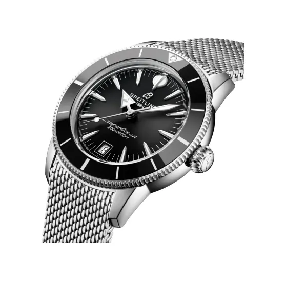 Breitling Superocean Heritage B31 Automatic 40, Stainless steel · 40 mm · Black