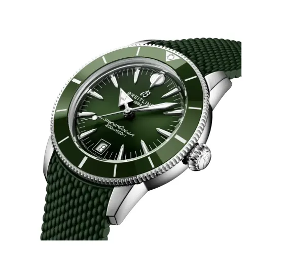 Breitling Superocean Heritage B31 Automatic 40, Stainless steel · 40 mm · Green