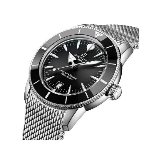 Breitling Superocean Heritage B31 Automatic 42, Stainless steel · 42 mm · Black