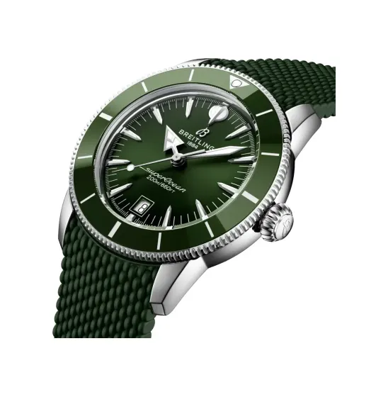 Breitling Superocean Heritage B31 Automatic 42, Stainless steel · 42 mm · Green