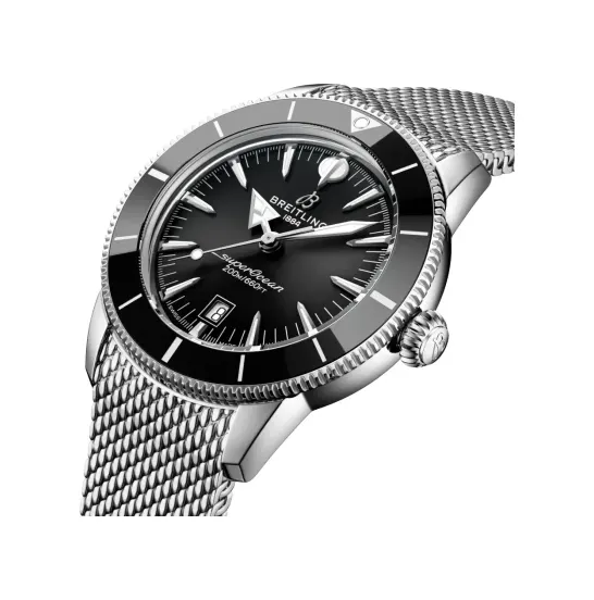 Breitling Superocean Heritage B31 Automatic 44, Stainless steel · 44 mm · Black