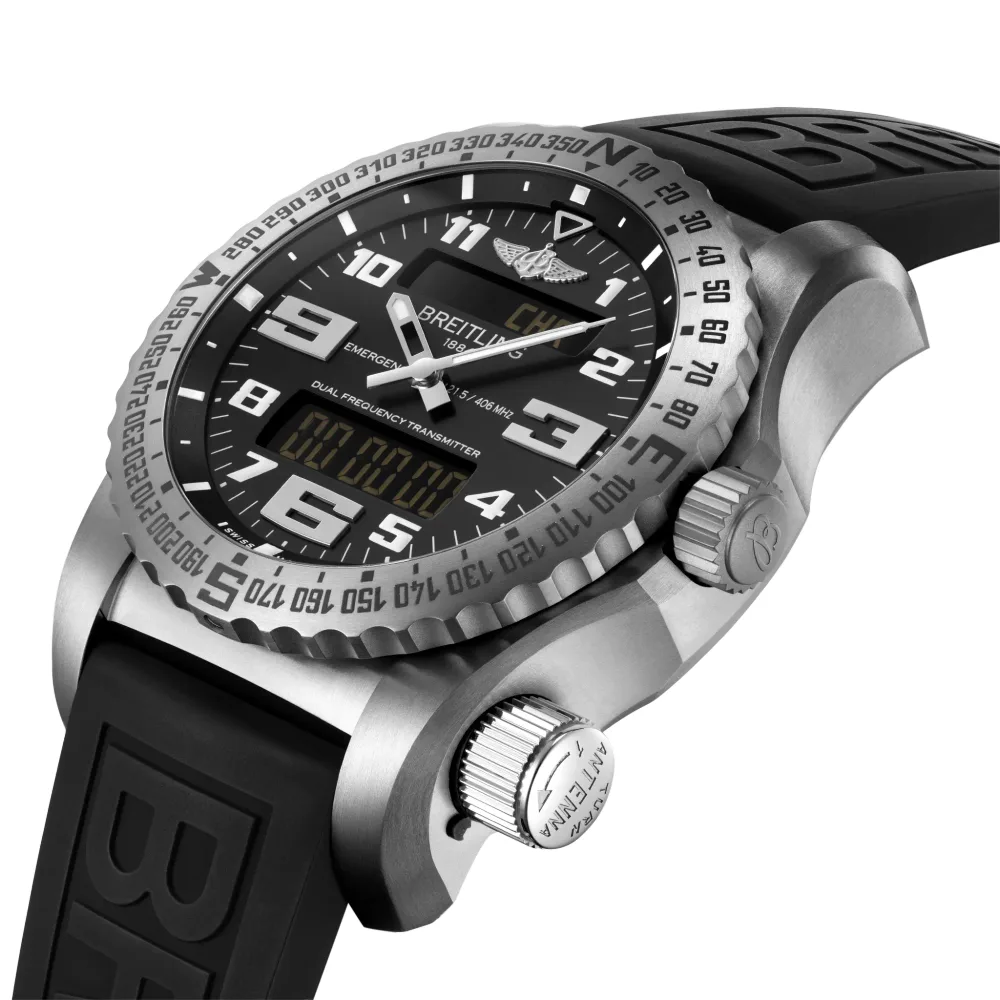 Breitling Professional Emergency, Titanium · 51 mm · Black