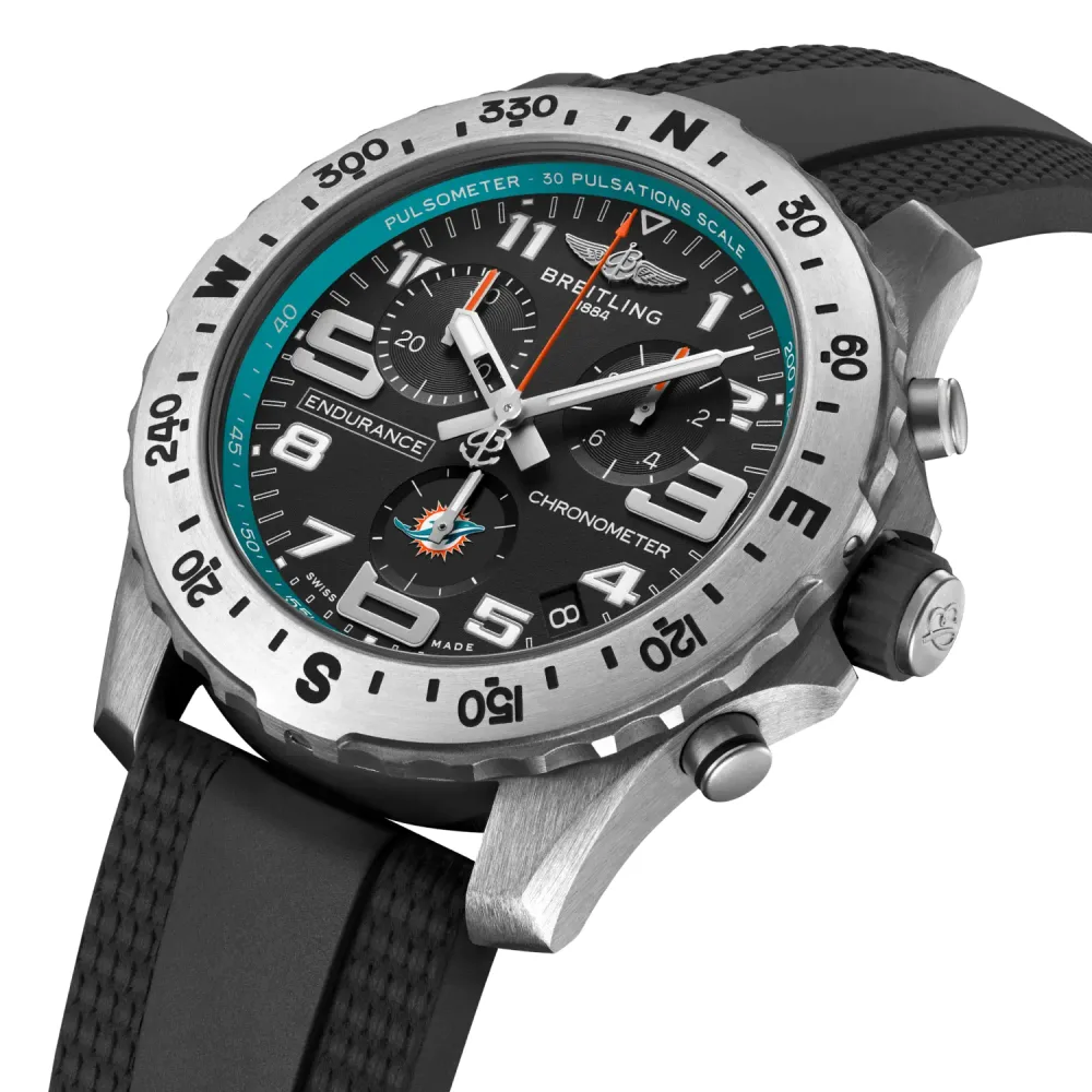 Breitling Professional Endurance Pro 44 NFL Miami Dolphins Edition