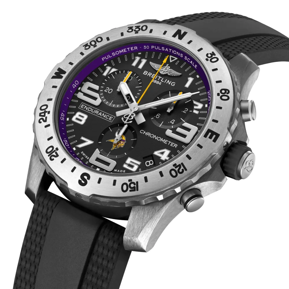 Breitling Professional Endurance Pro 44 NFL Minnesota Vikings Edition