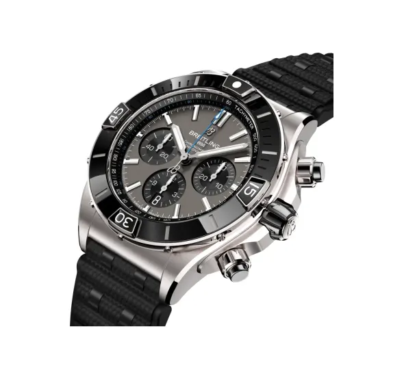Breitling Super Chronomat B01 44, Titanium · 44 mm · Anthracite