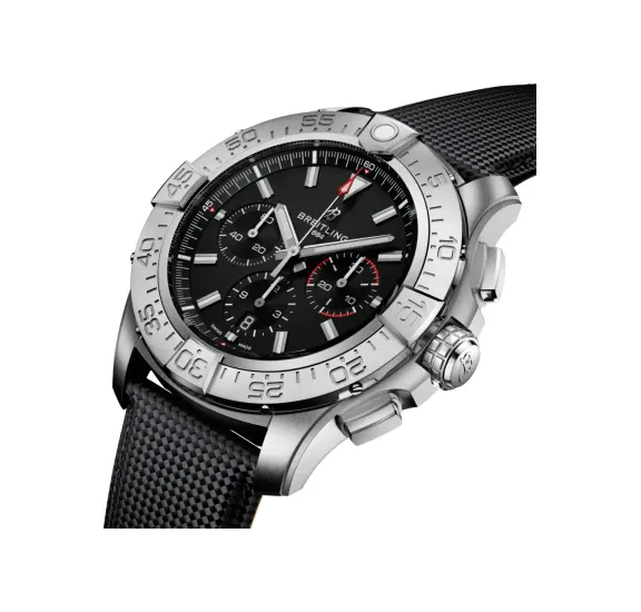 Breitling Super Avenger B01 Chronograph 46, Titanium · 46 mm · Black