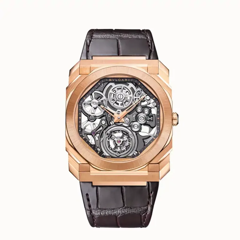 Bulgari Octo Finissimo Tourbillon Skeleton Watch