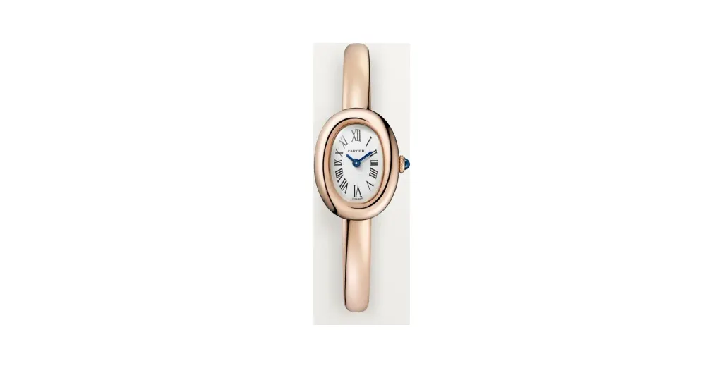 Cartier Baignoire, Mini model, quartz movement, rose gold