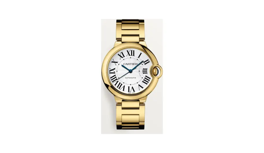 Cartier Ballon Bleu de Cartier, 36 mm, mechanical movement with automatic winding, yellow gold