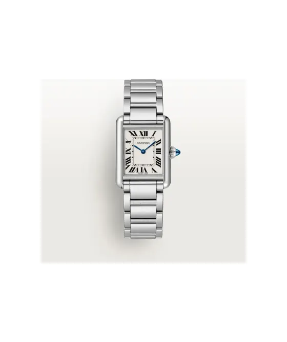 Cartier Tank Must de Cartier, Small model, quartz movement, steel