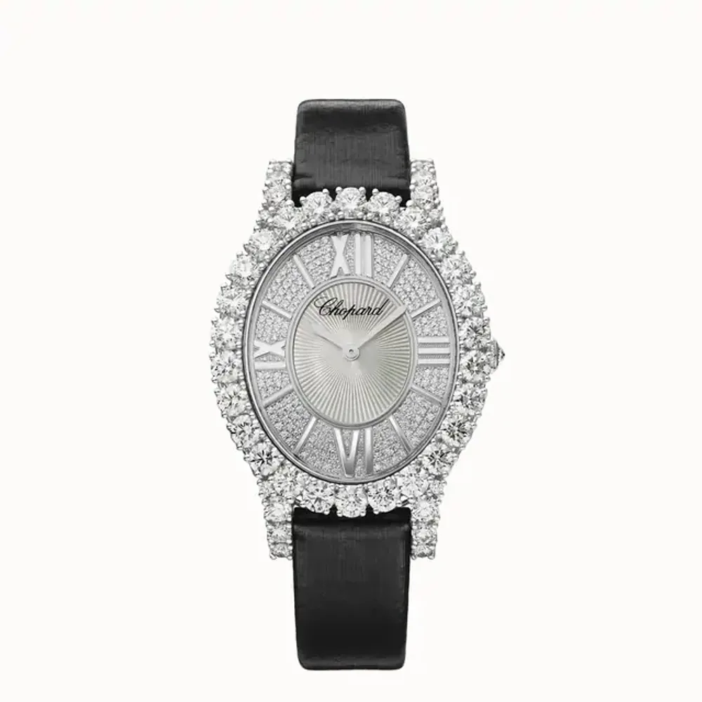 Chopard L'Heure du Diamant, 18-carat white gold and diamonds