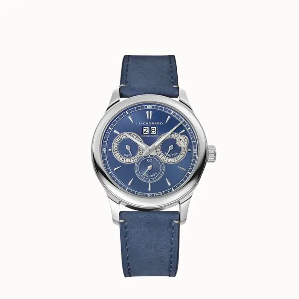 Chopard L.U.C Perpetual Twin, 43 mm, automatic, Lucent Steel™