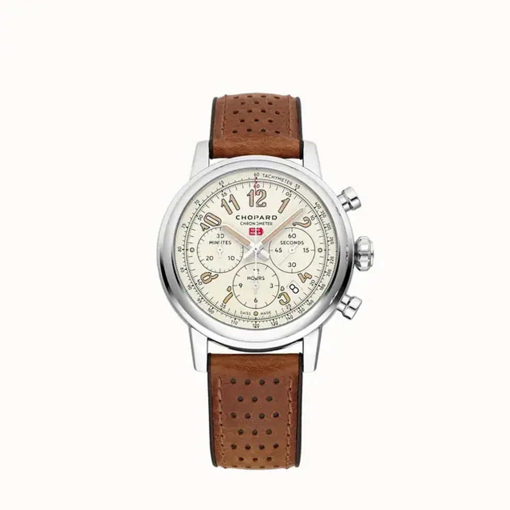 Chopard Mille Miglia Classic Chronograph Raticosa, 42 mm, automatic, Lucent Steel™
