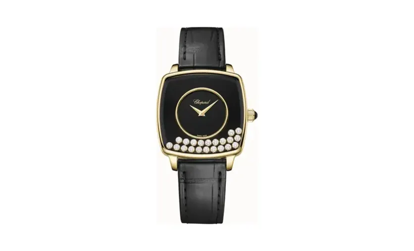 Chopard Happy Diamonds Heritage, 34 mm, manual, ethical yellow gold