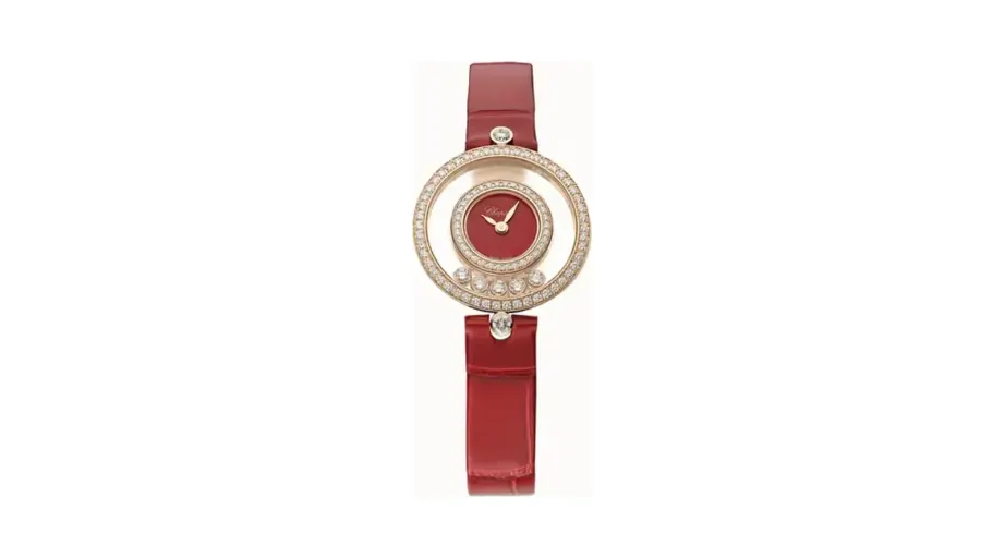 Chopard Happy Diamonds Icons, 26 mm, quartz, ethical rose gold