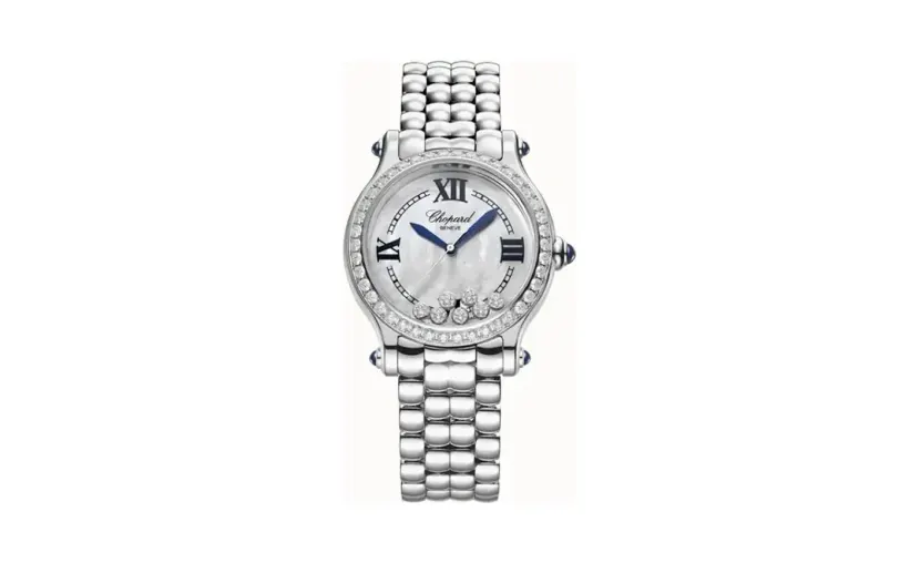 Chopard Happy Sport The First, 33 mm, automatic, Lucent Steel™, diamonds