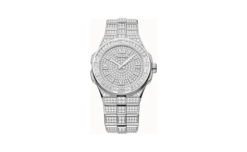 Chopard Alpine Eagle 41, 41 mm, automatic, ethical white gold, diamonds