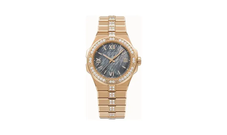 Chopard Alpine Eagle 36, 36 mm, automatic, ethical rose gold, diamonds