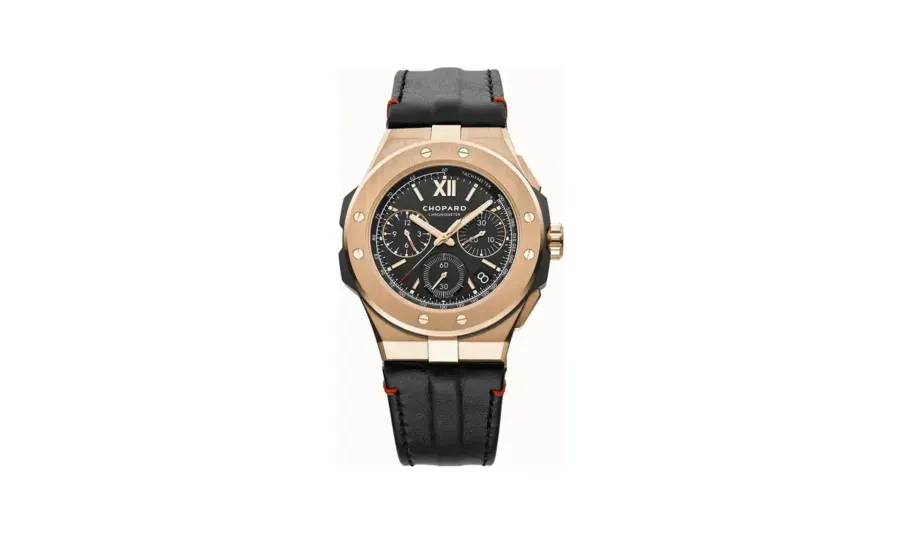 Chopard Alpine Eagle XL Chrono, 44 mm, automatic, rose gold and ceramicised titanium