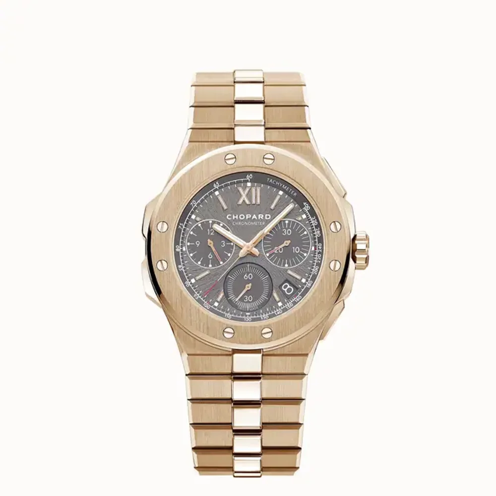 Chopard Alpine Eagle XL Chrono, 44 mm, automatic, ethical rose gold