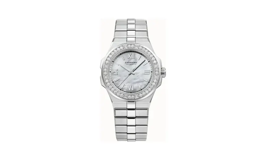 Chopard Alpine Eagle 36, 36 mm, automatic, Lucent Steel™, diamonds