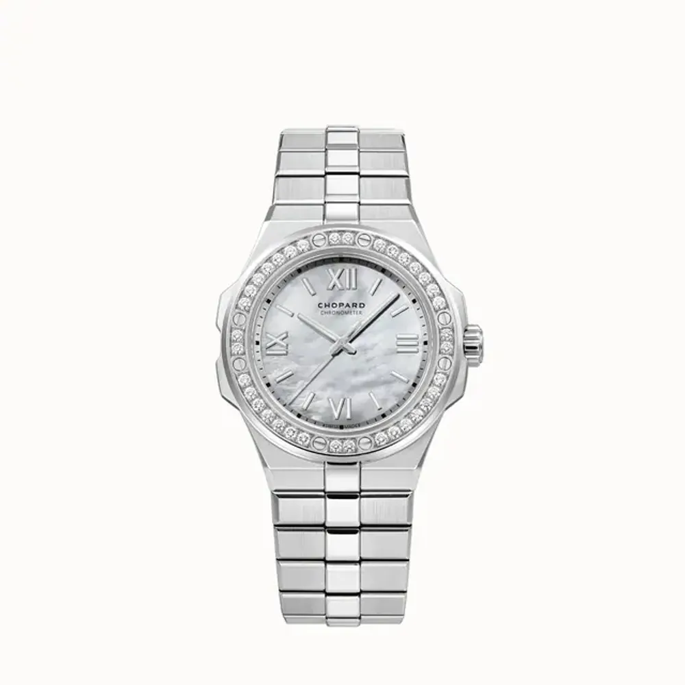 Chopard Alpine Eagle 36, 36 mm, automatic, Lucent Steel™, diamonds