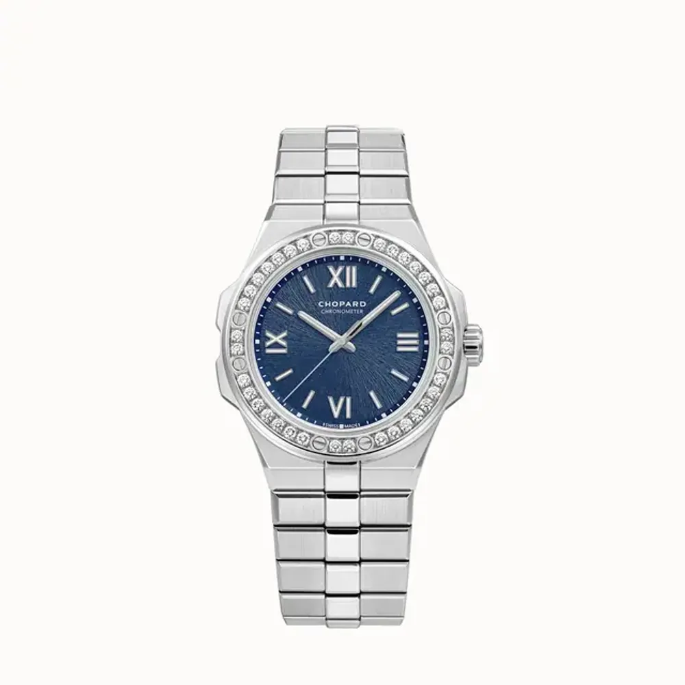 Chopard Alpine Eagle 36, 36 mm, automatic, Lucent Steel™, diamonds