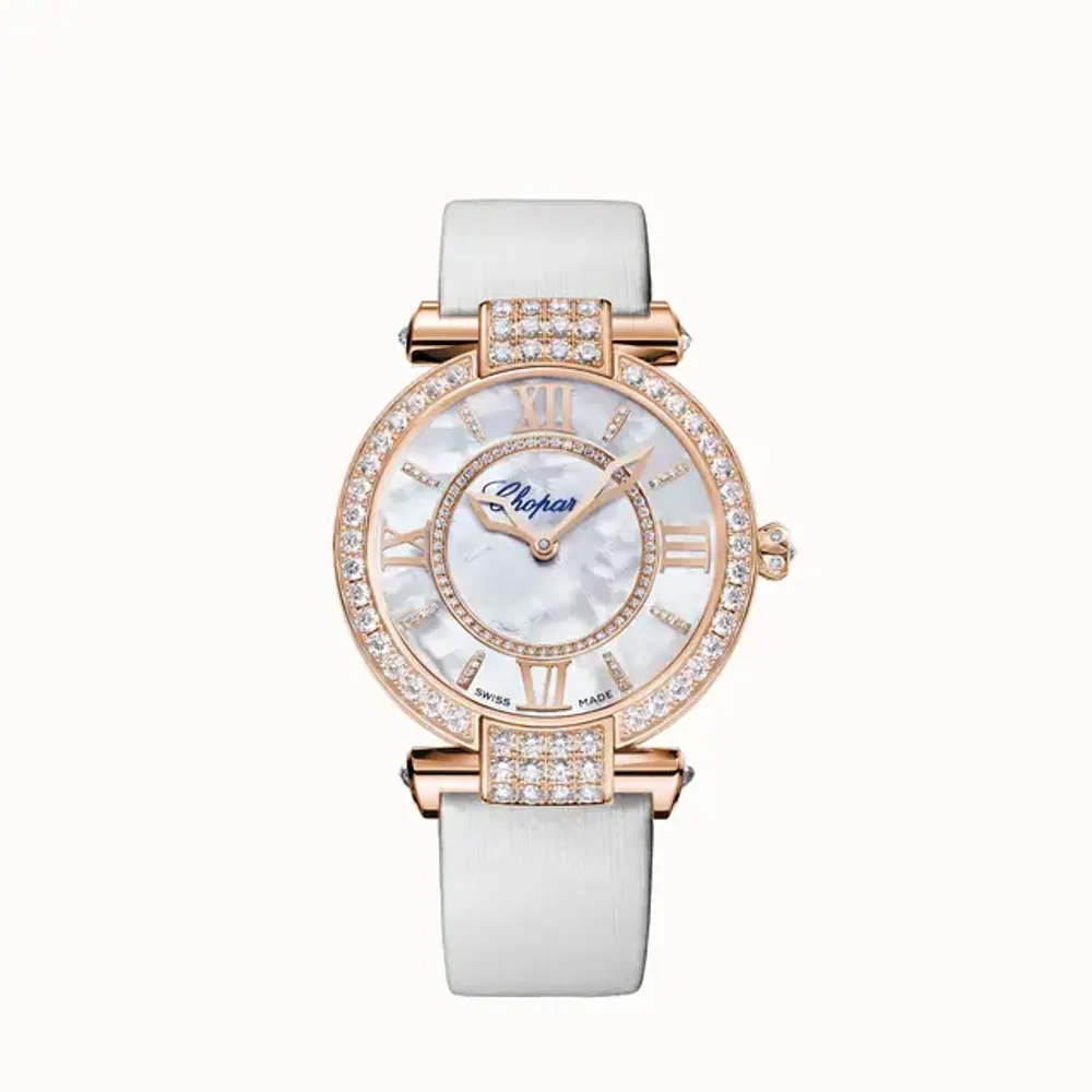 Chopard IMPERIALE Joaillerie, 36 mm, automatic, ethical rose gold, diamonds
