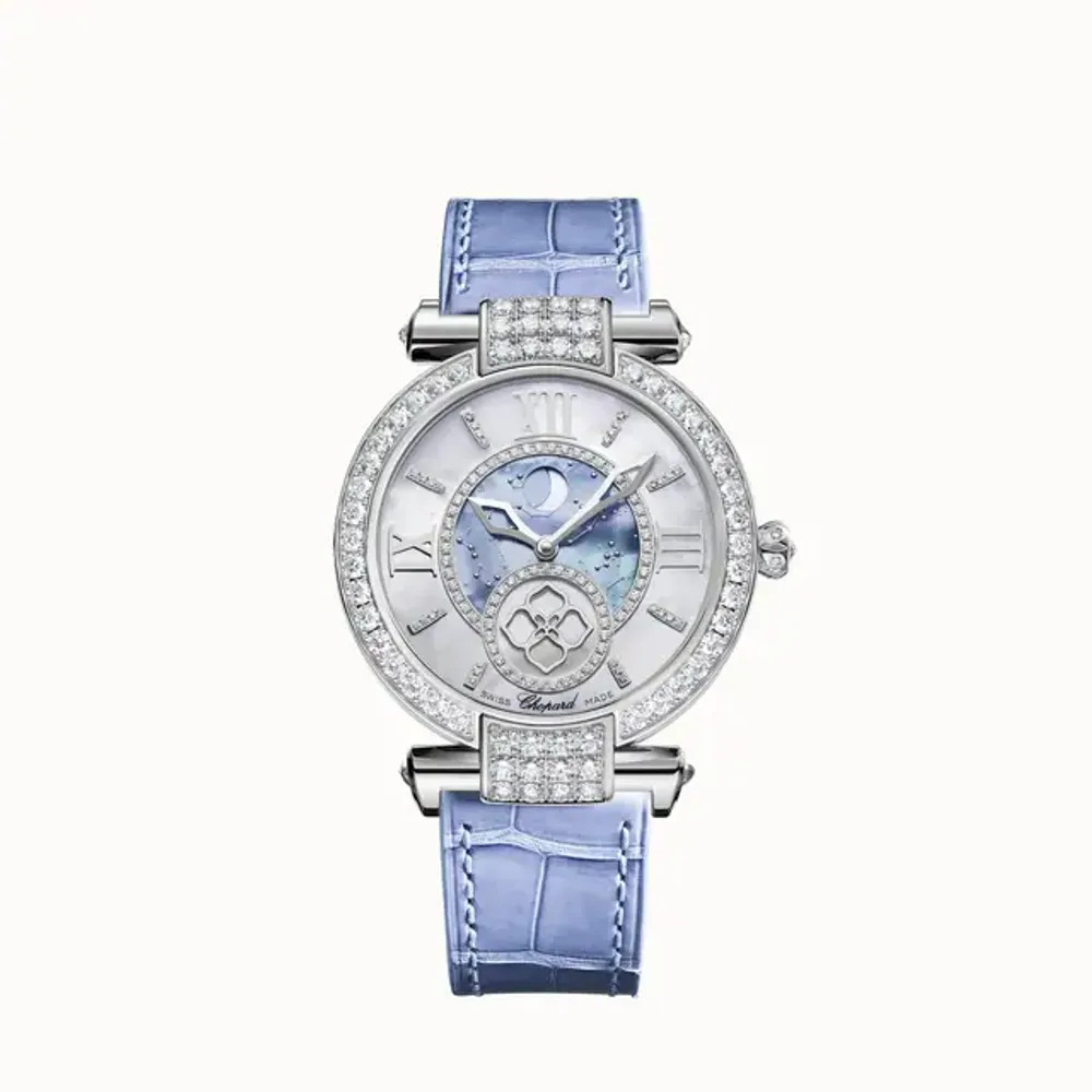 Chopard IMPERIALE Moonphase, 36 mm, automatic, ethical white gold, diamonds
