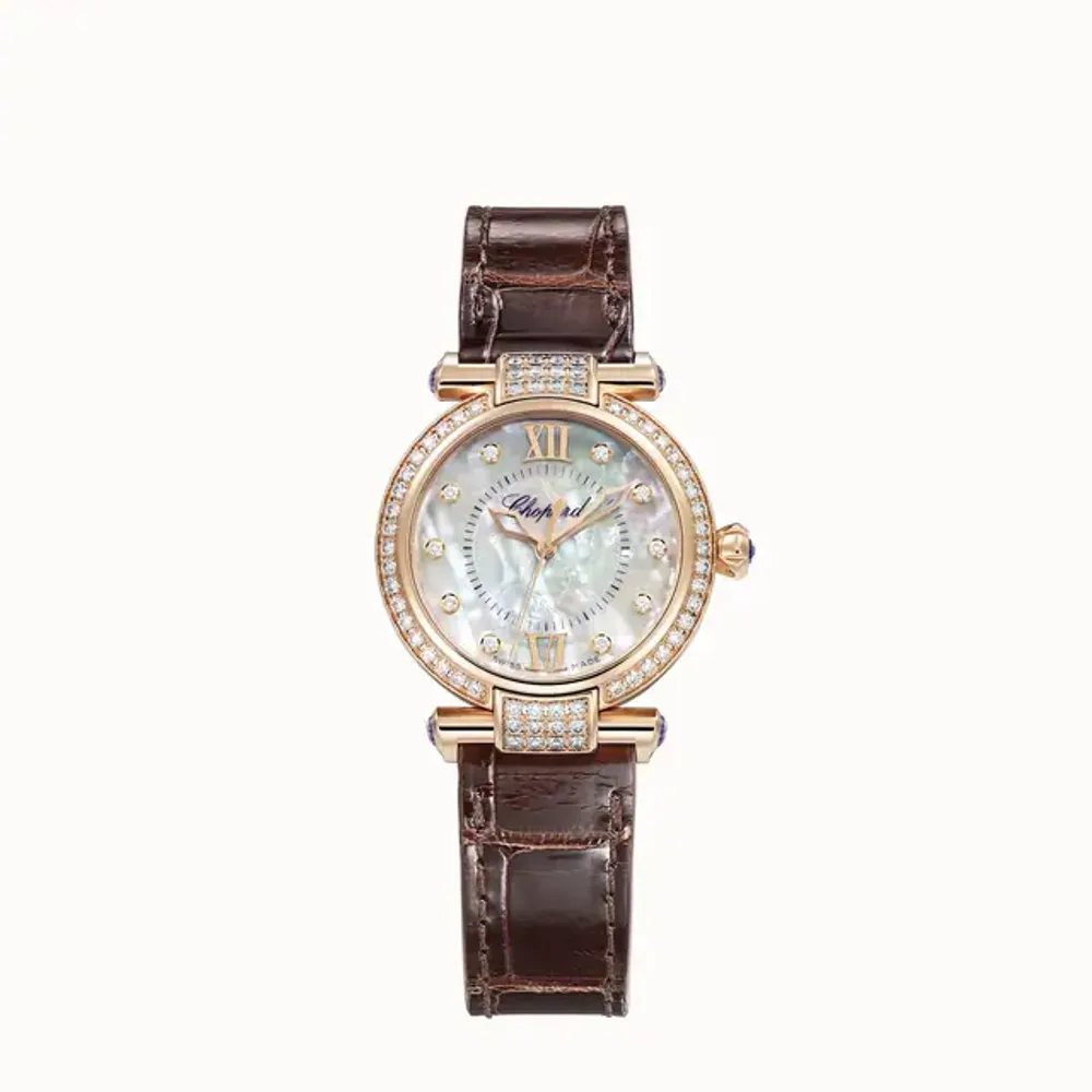 Chopard Imperiale, 29 mm, automatic, ethical rose gold, diamonds