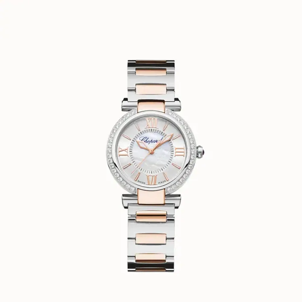 Chopard Imperiale, 29 mm, automatic, ethical rose gold, Lucent Steel™, diamonds