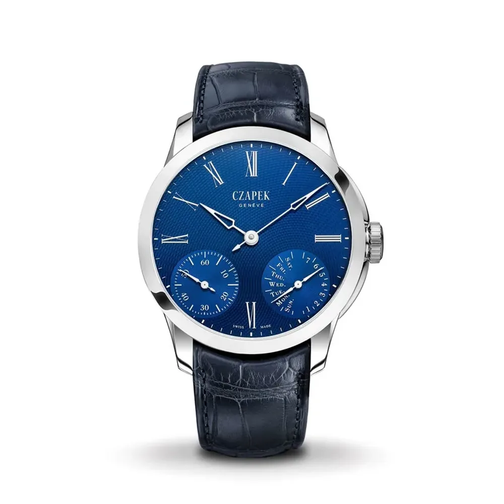 Czapek Quai des Bergues SAPPHIRE BLUE S